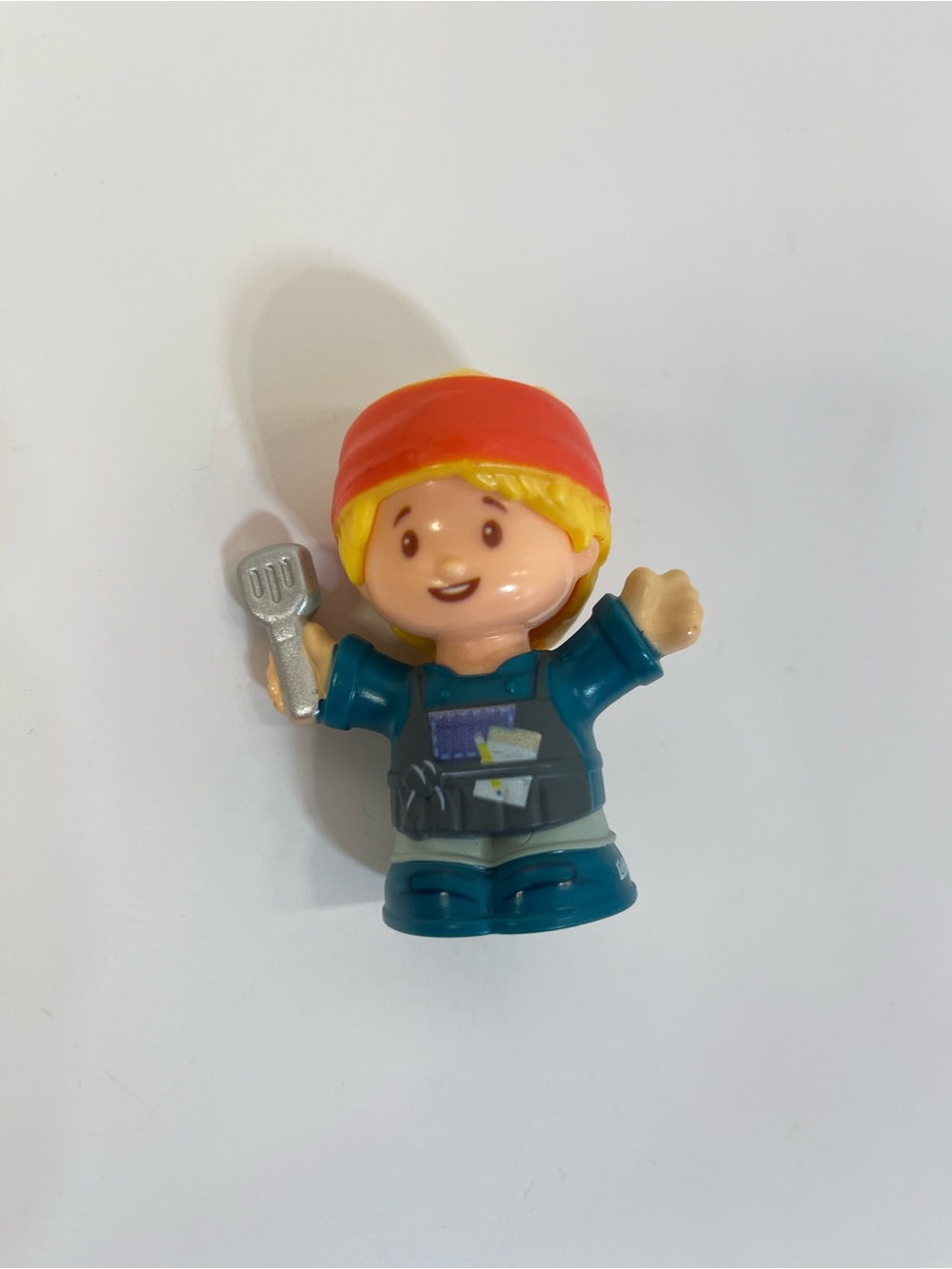 Fisher Price Little People Blonde Woman Food Truck Chef Cook Mom Figure 2020